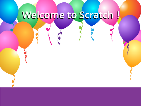 scratch作品 Welcome to Scratch！