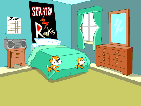 Scratch作品 小猫的生活第八集